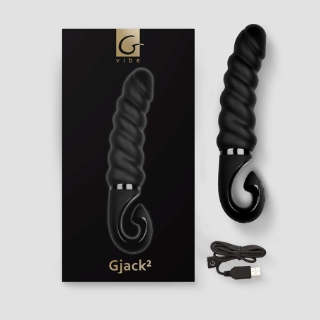 Вибратор Gjack 2 из мягкого силикона
