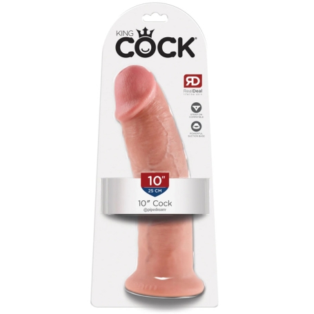 Фаллос-реалистик King Cock 10", Pipedream